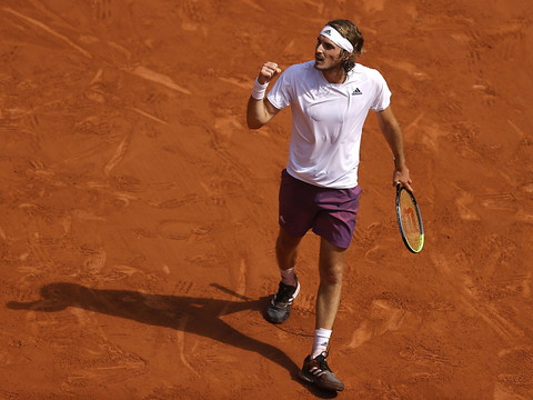 Une première finale majeure pour Tsitsipas