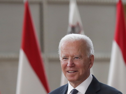 Le président américain Joe Biden a atterri à Genève