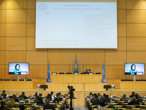 Lourd menu pour le Conseil des droits de l'homme à Genève