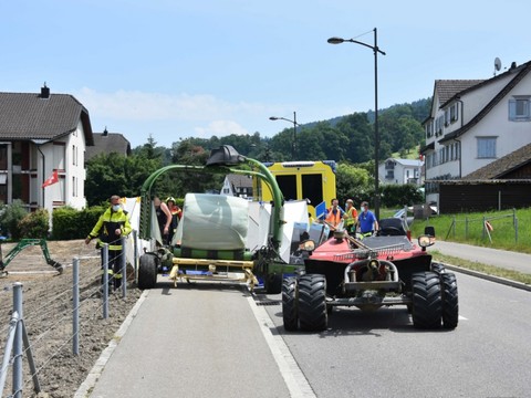 Piétonne tuée par une machine agricole à Rorschach (SG)