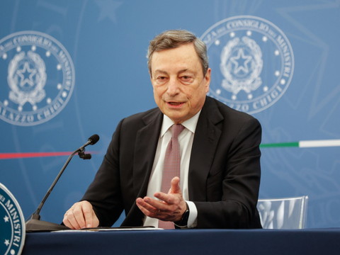 Mario Draghi opposé à la tenue de la finale à Londres