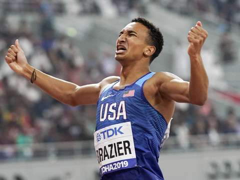 Brazier se brûle les ailes sur 800 m