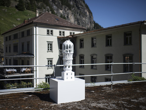 Projet de tour de 23m imprimée en 3D à Mulegns