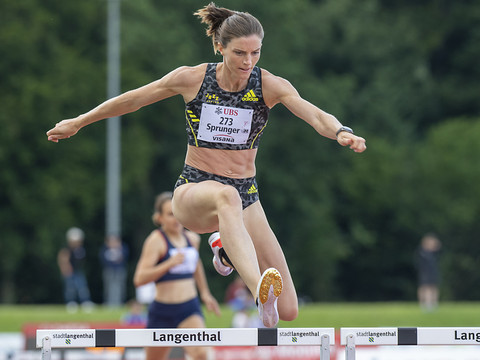 Lea Sprunger et Kariem Hussein titrés sur 400 m haies
