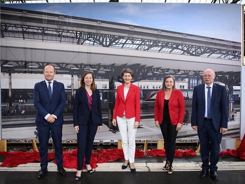 Lancement officiel des travaux en gare de Lausanne