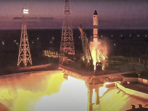 La Russie lance un vaisseau-cargo Soyouz vers l'ISS
