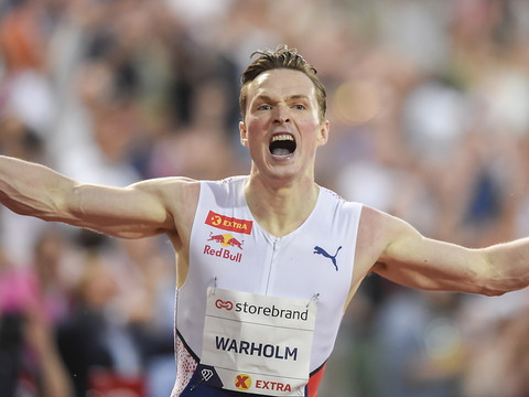 Karsten Warholm maîtrise sur 400 m haies