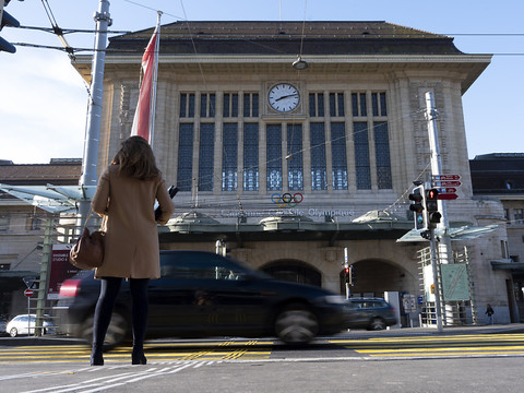 Deux valises oubliées ont bloqué la gare de Lausanne