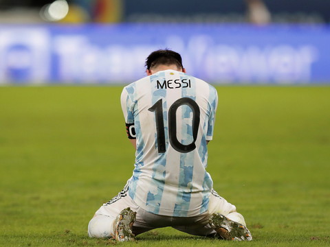 Premier titre pour Messi avec l'Argentine