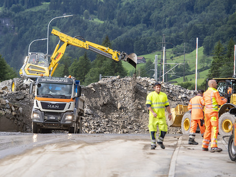 Fortes précipitations dans plusieurs régions de Suisse