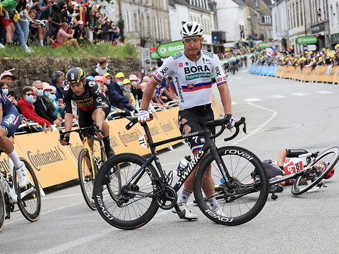 Peter Sagan a été opéré à un genou