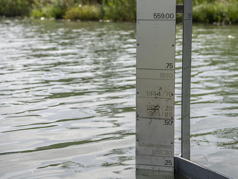 Stabilisation du niveau du lac de Thoune - Hausse du lac de Bienne