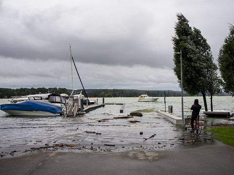 De nouvelles pluies aggravent les inondations en Suisse