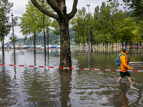 Le niveau du lac de Bienne a atteint un record historique