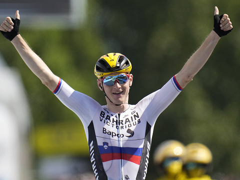 Le deuxième solo de Mohoric au Tour de France