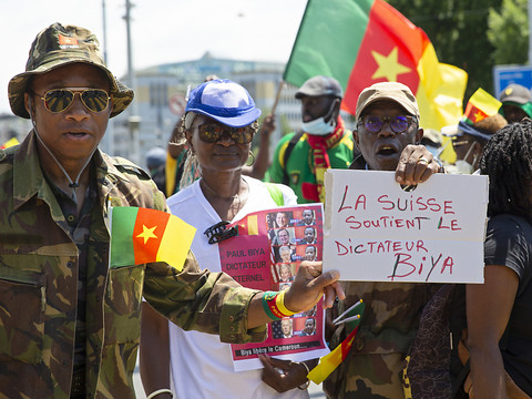 Le rassemblement interdit des anti-Biya à Genève tourne à l'émeute