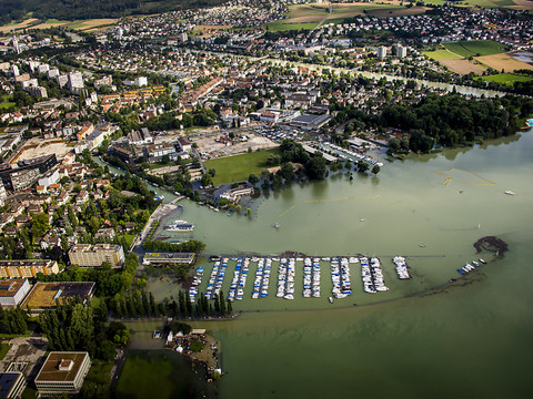 Pas d'augmentation du débit à la sortie du lac de Bienne