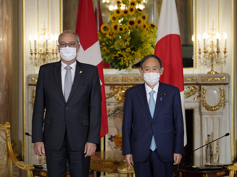 Guy Parmelin a rencontré le Premier ministre japonais