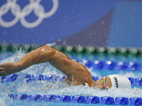 Le relais 4x200 m helvétique 6e, avec deux records de Suisse