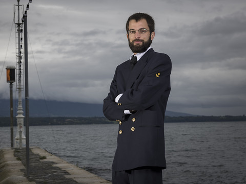 Dimitri Bourqui, un gars des cimes dans la marine