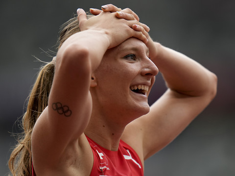 100 m: Del Ponte bat le record de Suisse, Kambundji aussi en demies