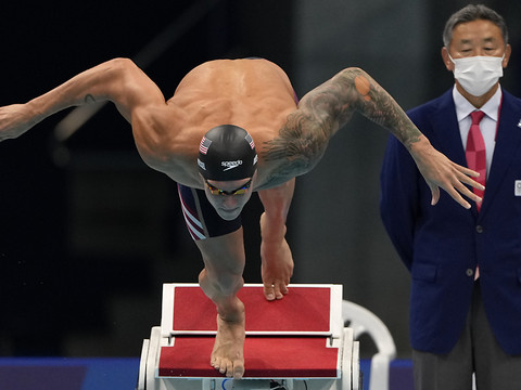 L'or et la manière pour Caeleb Dressel