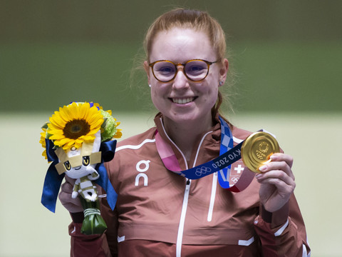 Nina Christen et l'appui 