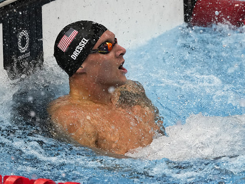 Dressel sacré sur 50 m libre devant Manaudou