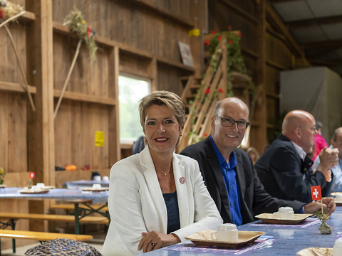 Un Brunch à la ferme réduit fait le plein de visiteurs