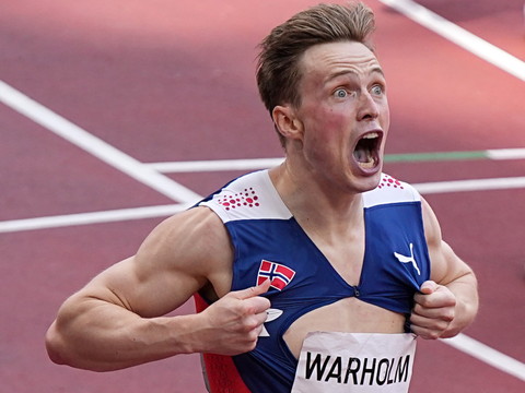 Extraordinaire record du monde pour Warholm