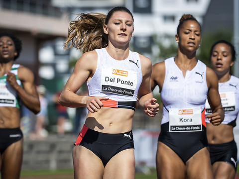 Un 100 m record pour Ajla Del Ponte