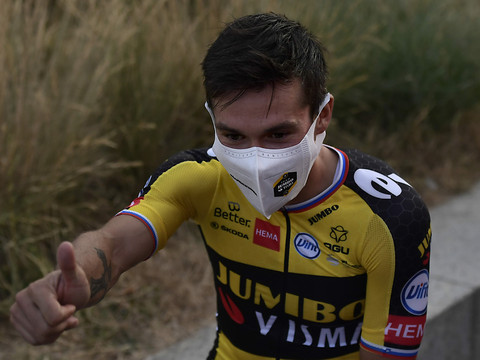 Tour d'Espagne: Primoz Roglic annonce la couleur