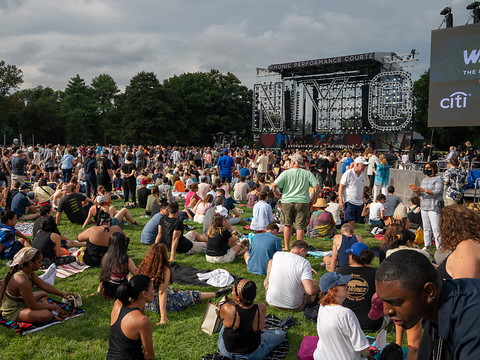 Le grand concert de New York écourté sous la menace d'un ouragan