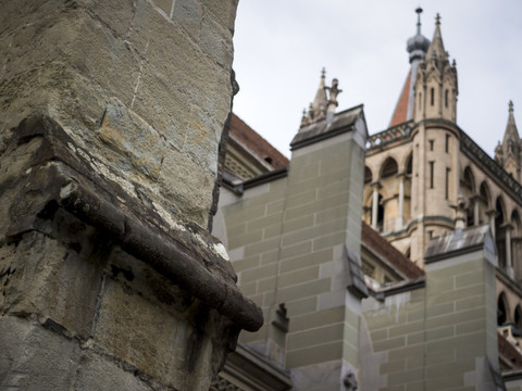 La cathédrale de Lausanne panse ses plaies humides dues à la pluie
