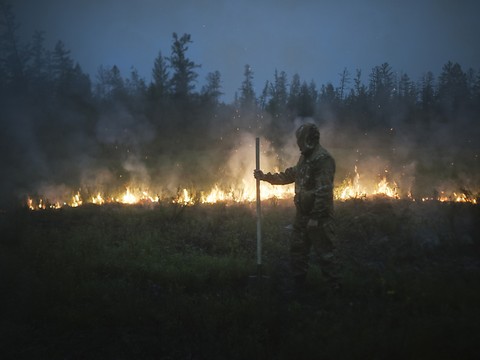 Les feux de forêt dévastateurs en Sibérie 