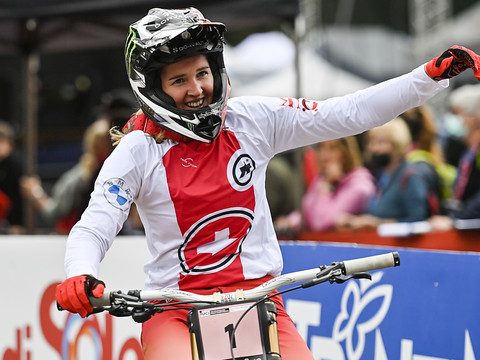 Le bronze pour Camille Balanche en descente