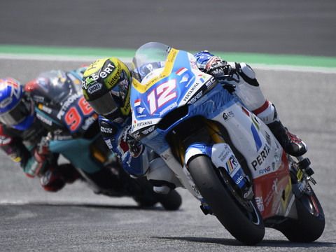 Thomas Lüthi 11e à Silverstone