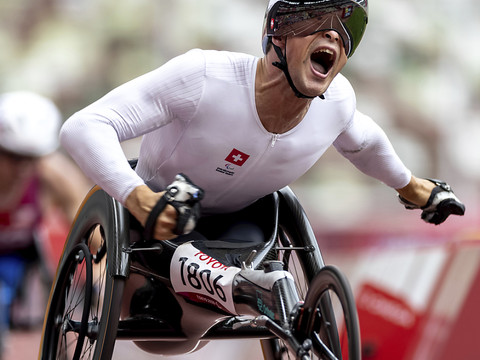 Troisième médaille d'or pour Marcel Hug