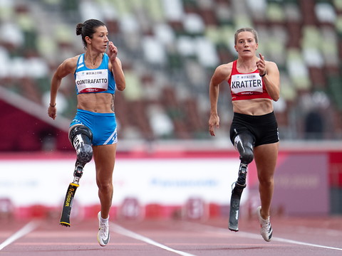 Elena Kratter 5e sur 100 m, Sofia Gonzalez 7e