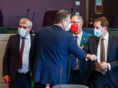Des parlementaires suisses en mission à Bruxelles