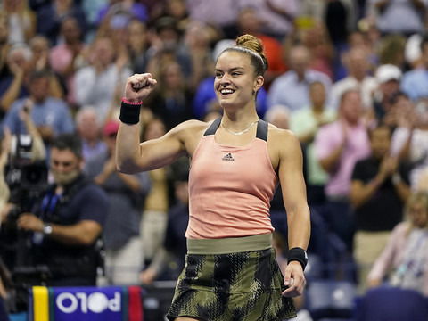 Sakkari rejoint Raducanu en demi-finale