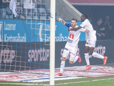 Super League: Lucerne et les Grasshoppers font 1-1