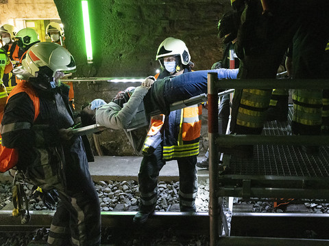 Exercice de sauvetage 