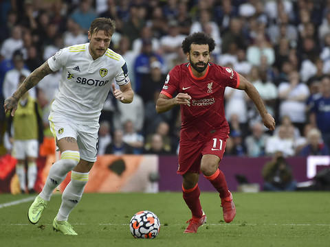 Premier League: large succès de Liverpool à Leeds
