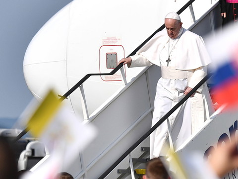 Devant les juifs slovaques, le pape exprime sa 