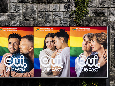 Sondages: oui au mariage pour tous - non à l'initiative 99%