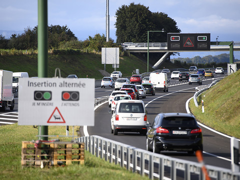 Première romande: feu rouge pour doser les entrées sur l'autoroute