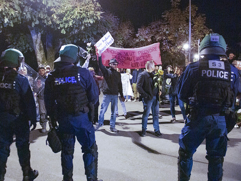 Nouvelle manif empêchée à Berne contre les mesures anti-Covid