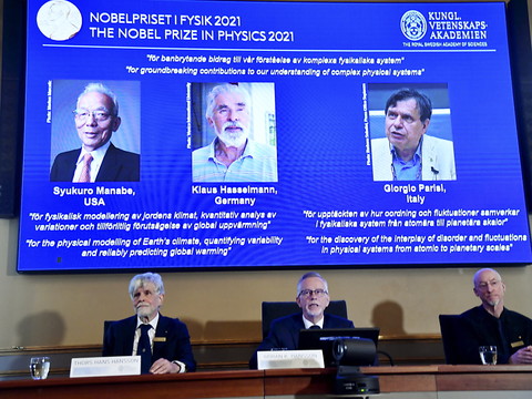Le Nobel de physique couronne des travaux fondateurs sur le climat