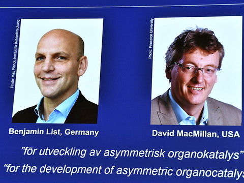 Le Nobel de chimie à un duo de champions des catalyseurs